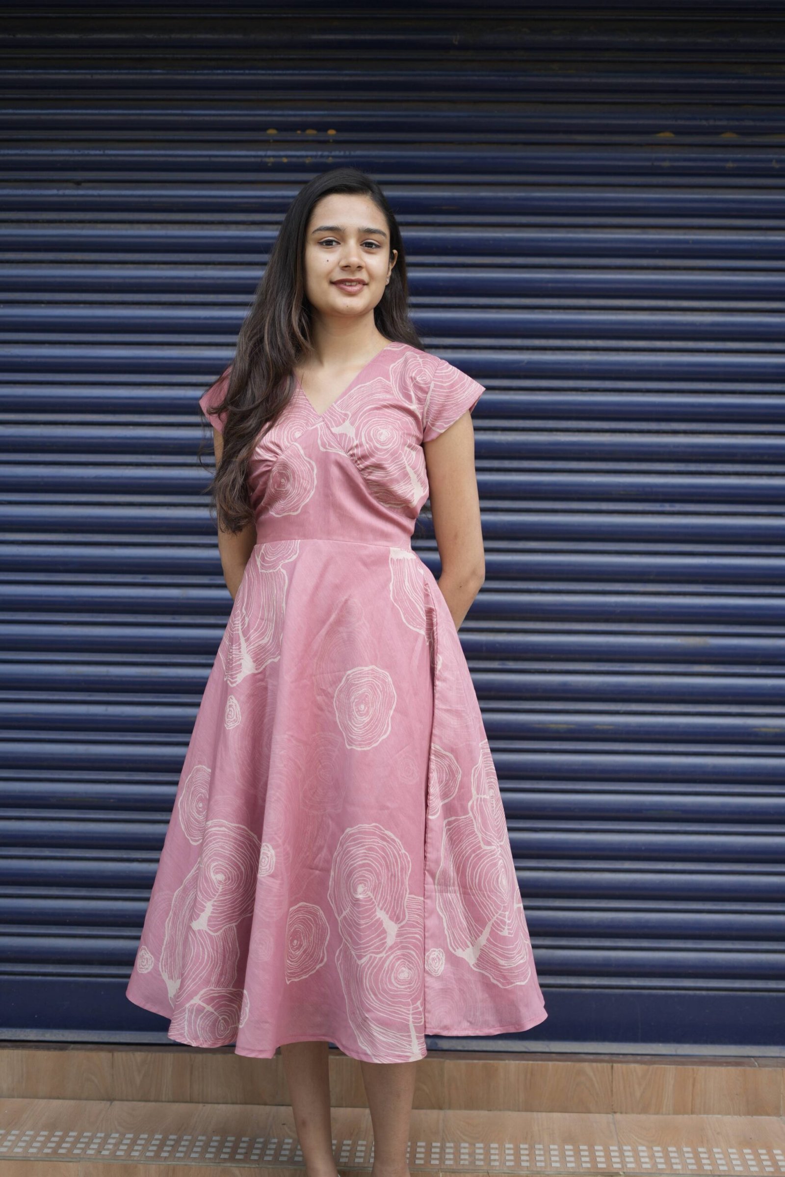 Soft Bloom Oracle Maxi Dress